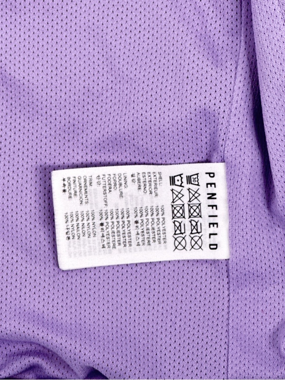 Penfield Womens Teddy Sherpa Fleece Jacket Lavender Outdoor XS - Picture 6 of 11